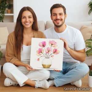 Delicate Pink Blossoms Art