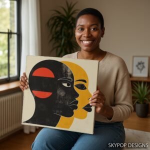 Duality Faces Art