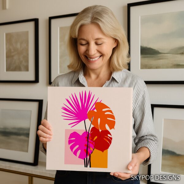 Tropical Leaf Art