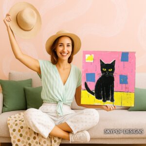 Black Cat Art