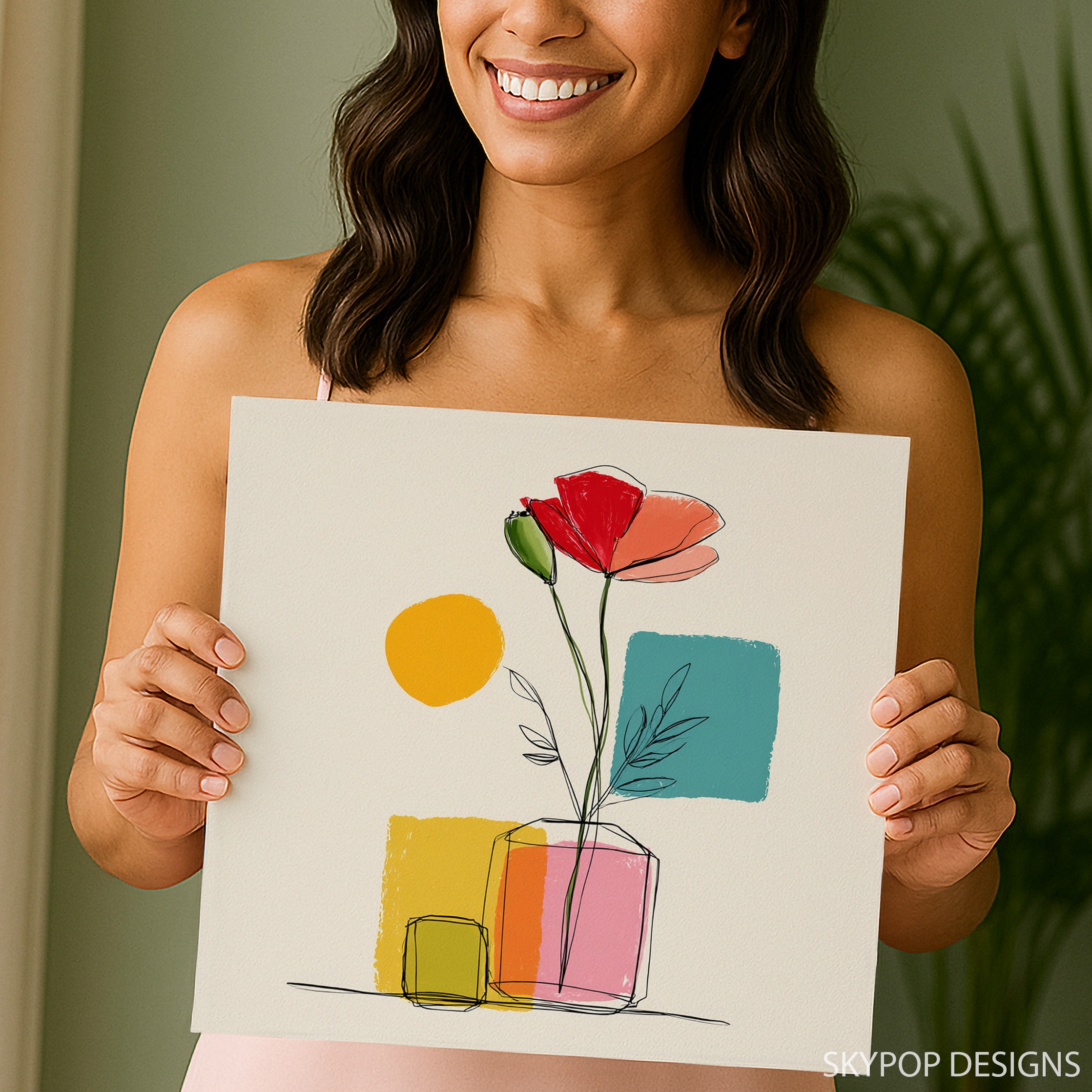 9.jpg Colorful Poppy Art