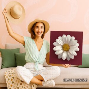 Daisy Bloom Art