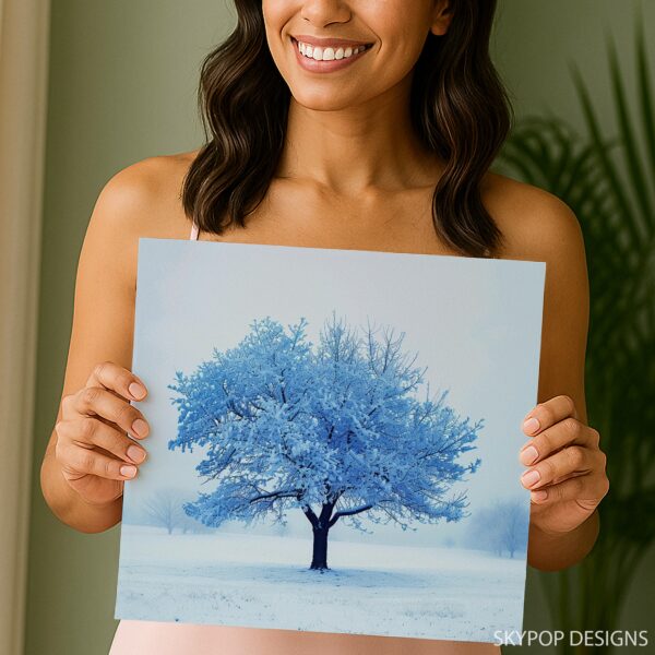 Blue Tree Art