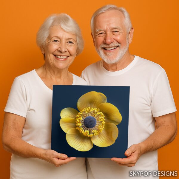 Yellow Flower Art