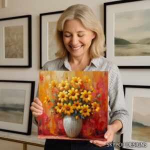Sunburst Bouquet Art
