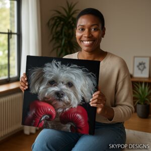 Maltese Dog Art