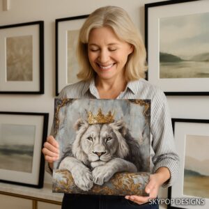 Lion Crown Art