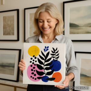 Geometric Botanical Art