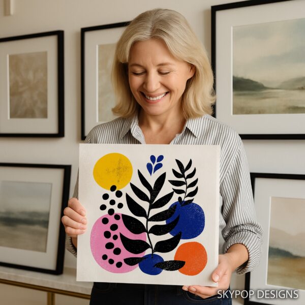 Geometric Botanical Art