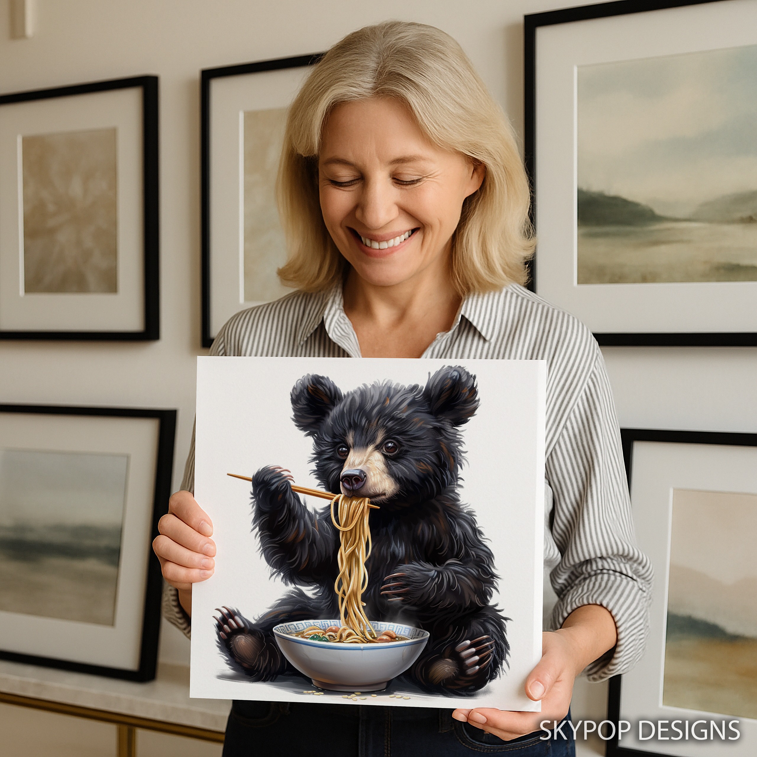 9.jpg Bear Noodle Art