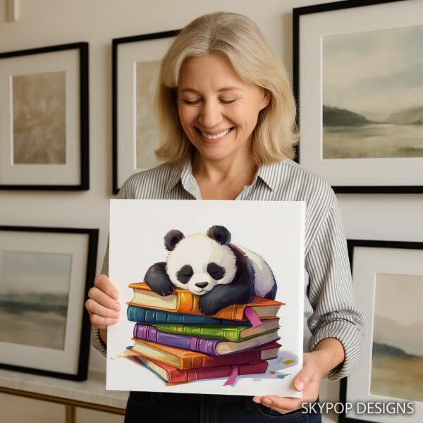 Panda Book Art