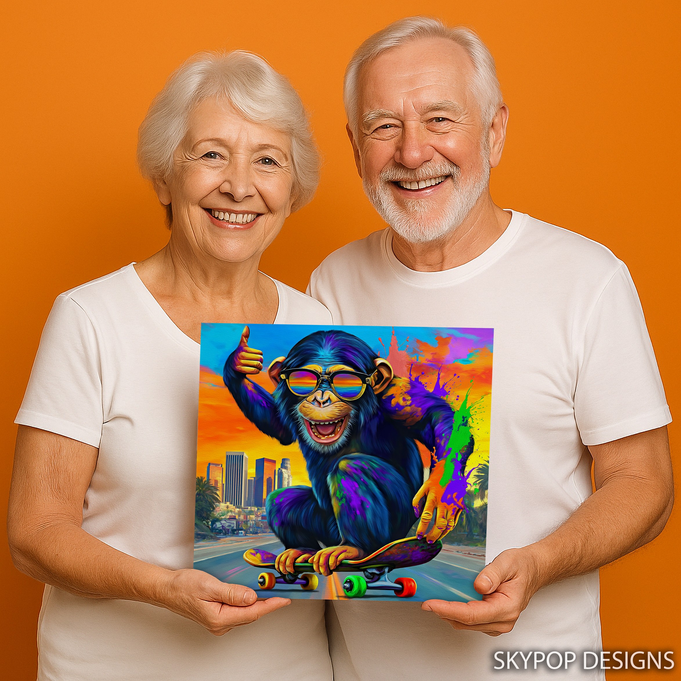 9.jpg Chimpanzee Art