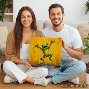 Jumping Frog Art