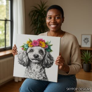 Poodle Art