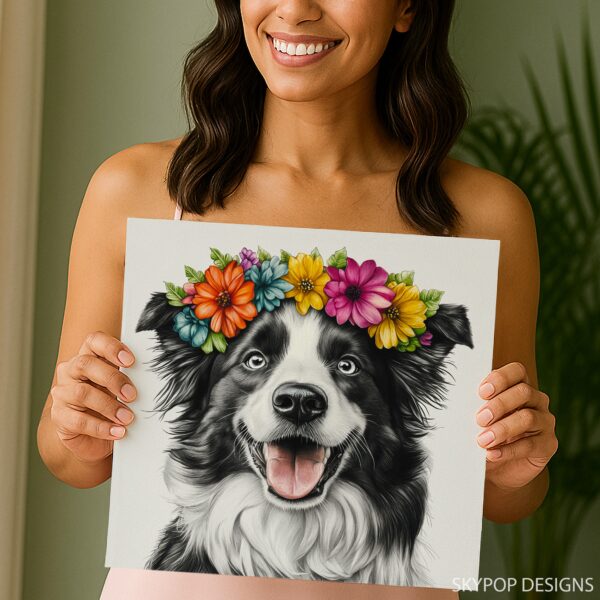 Border Collie Art