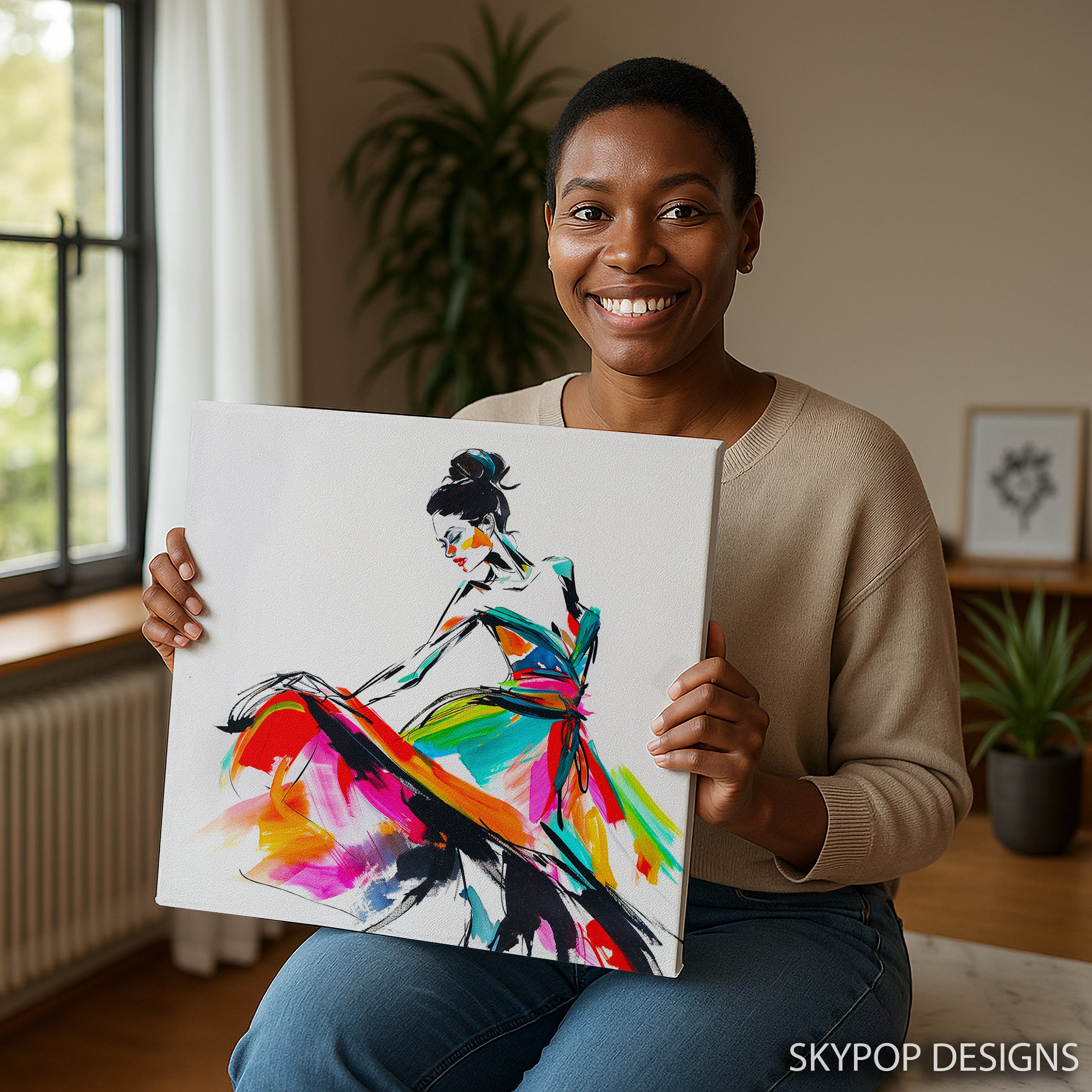 9.jpg Colorful Dancer Art