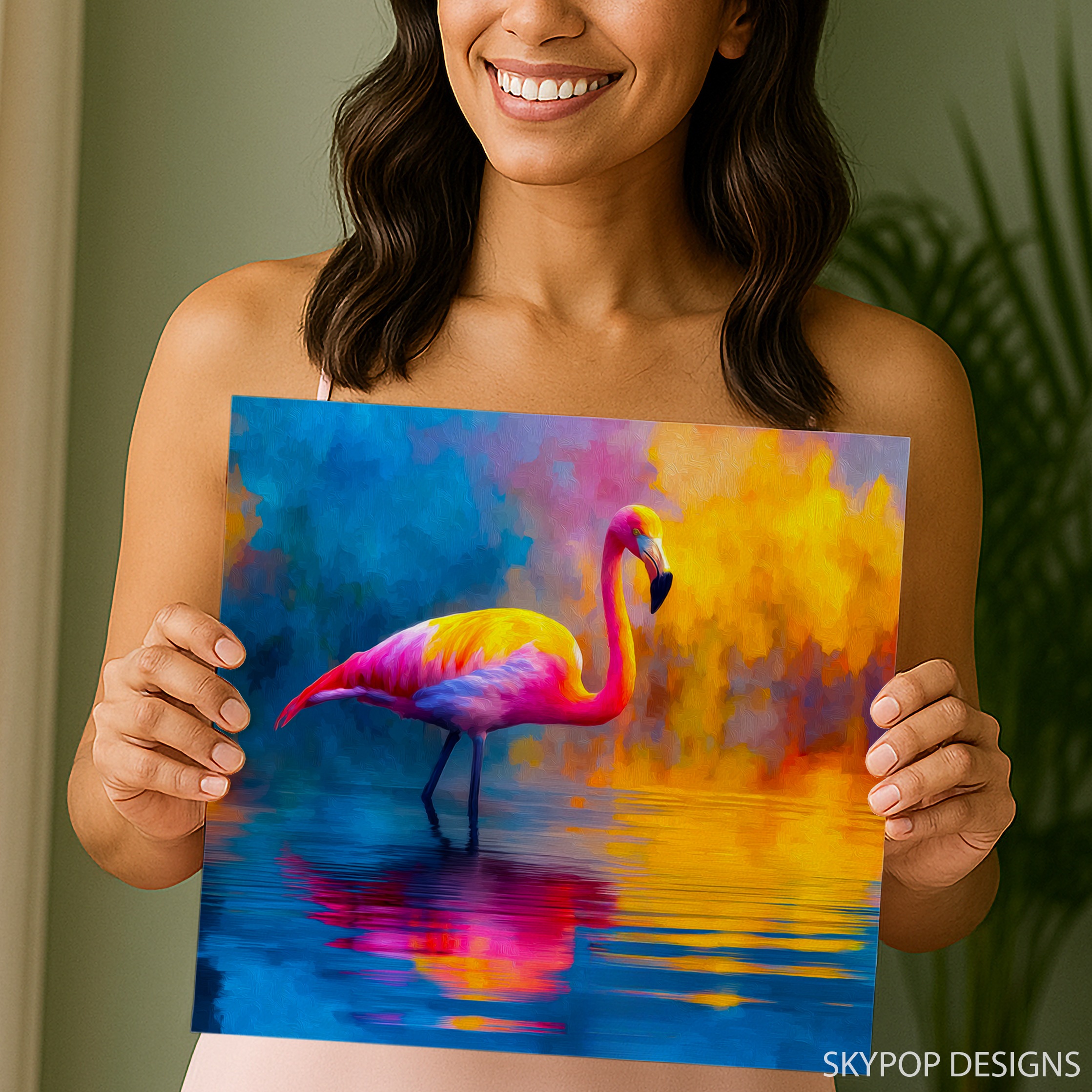 9.jpg Flamingo Art