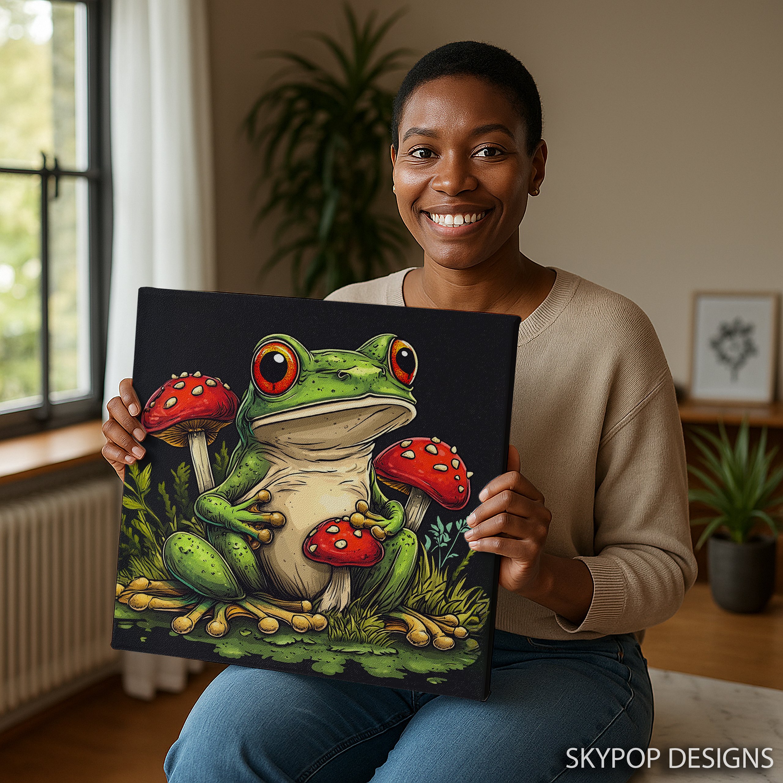 9.jpg Frog Art