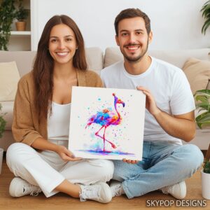 Flamingo Party Art