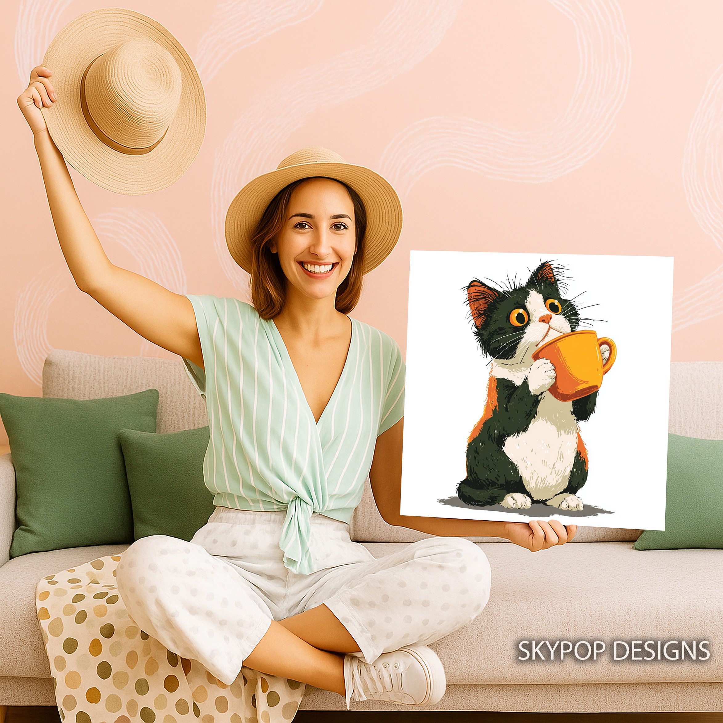 9.jpg Cat Coffee Art