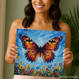 Butterfly Meadow Art