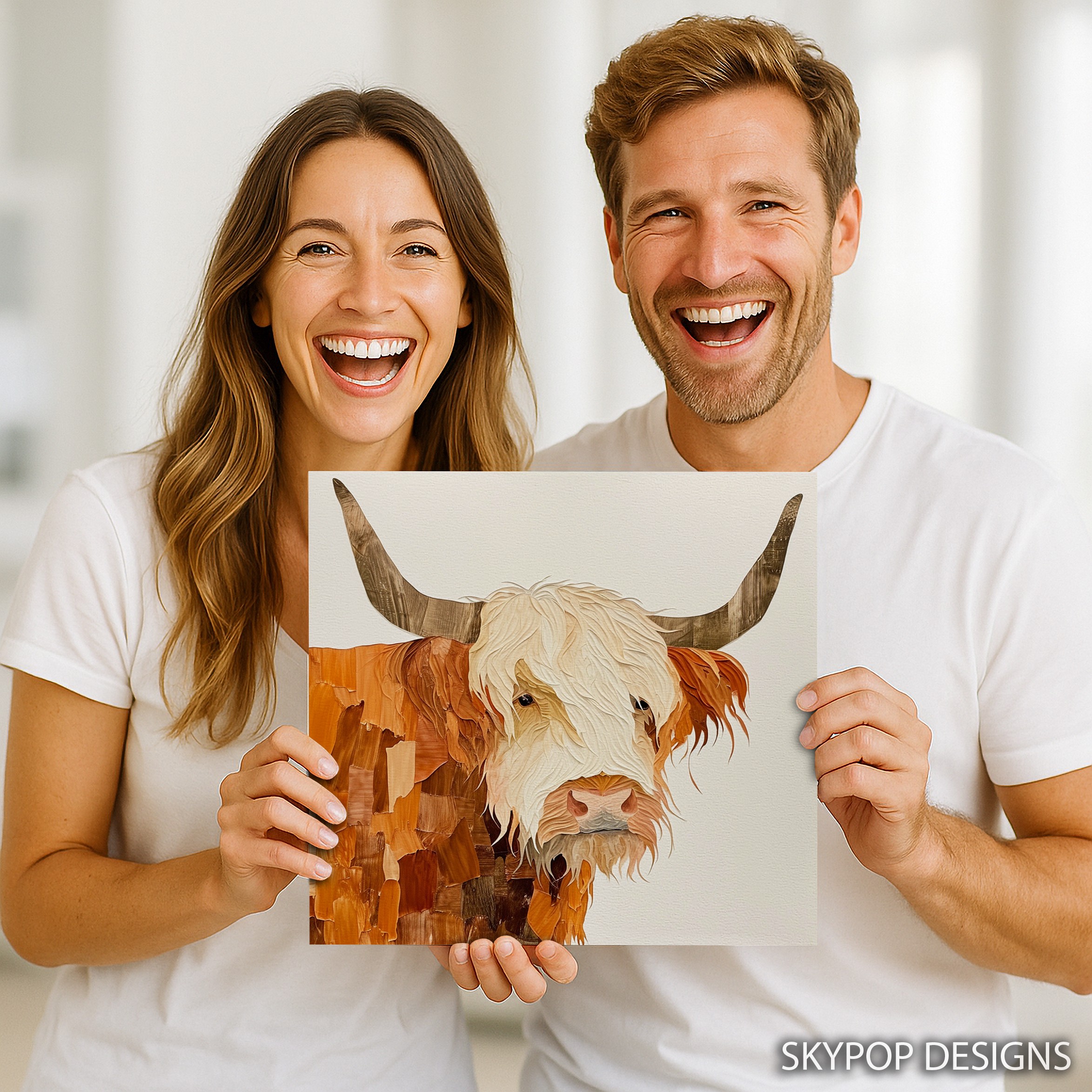 9.jpg Highland Cow Art