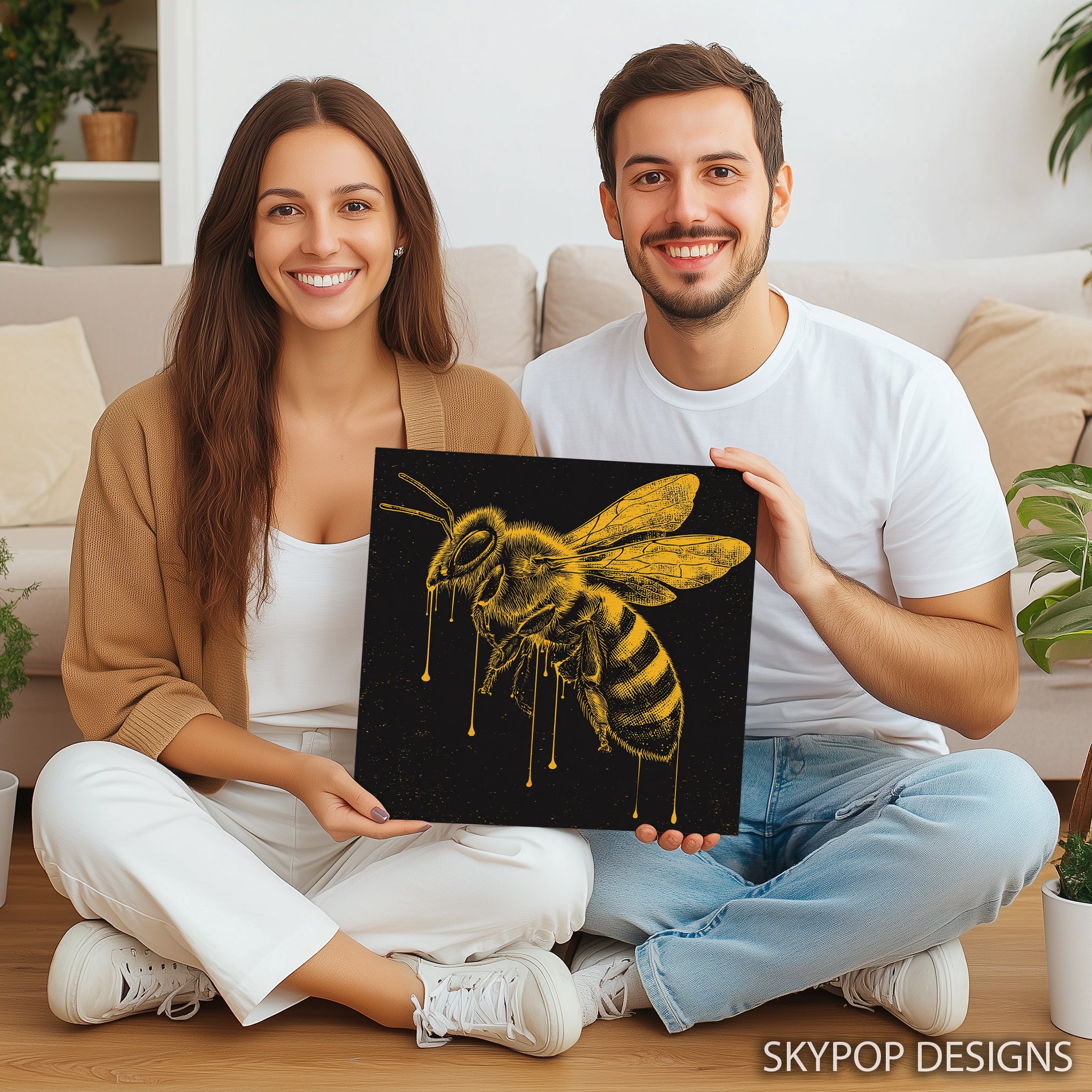 9.jpg Honey Bee Art
