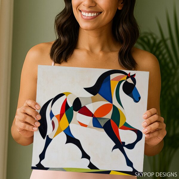 Colorful Horse Art