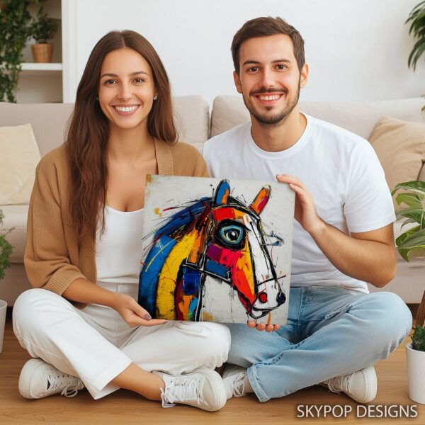 Colorful Horse Art