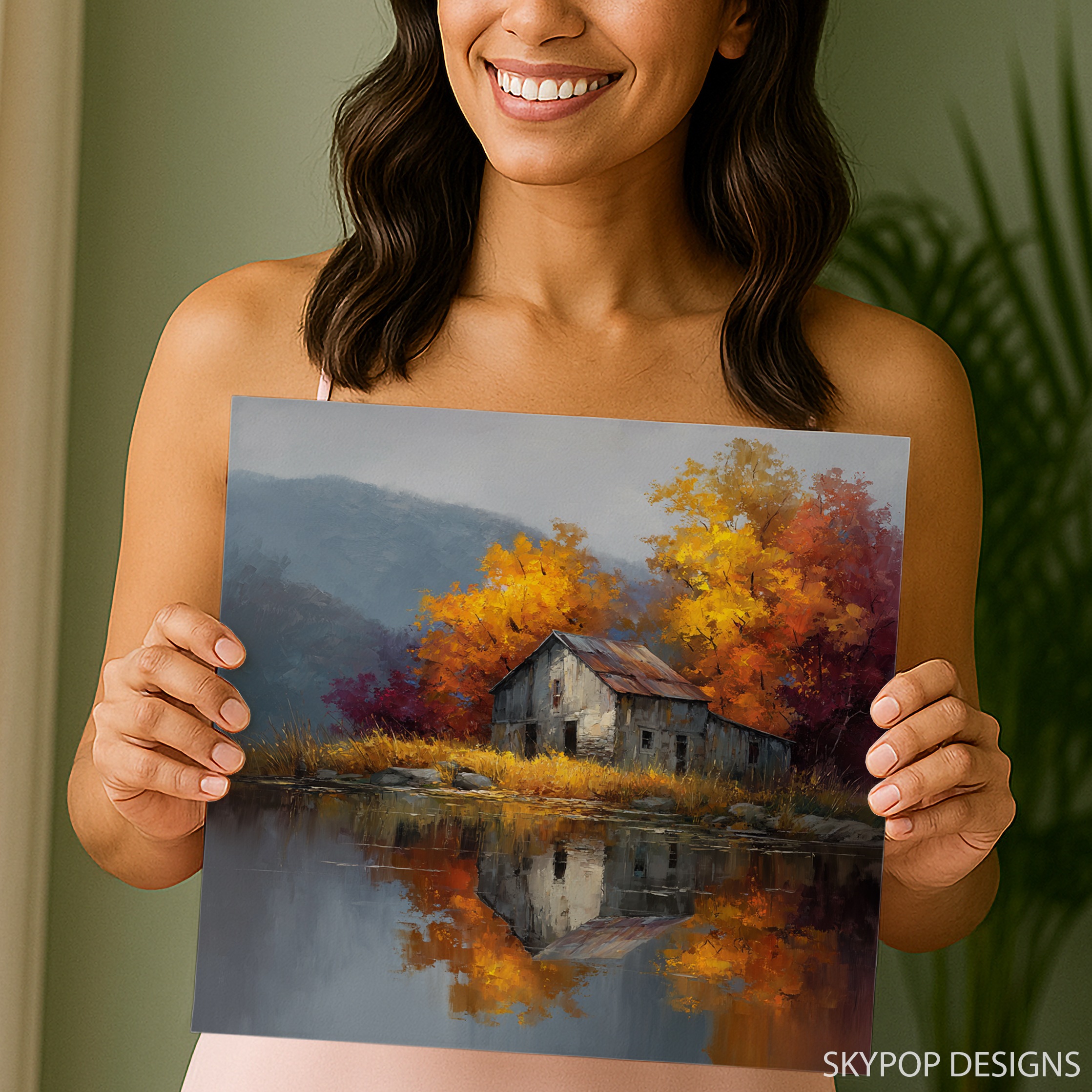 9.jpg Rustic Autumn Barn Art