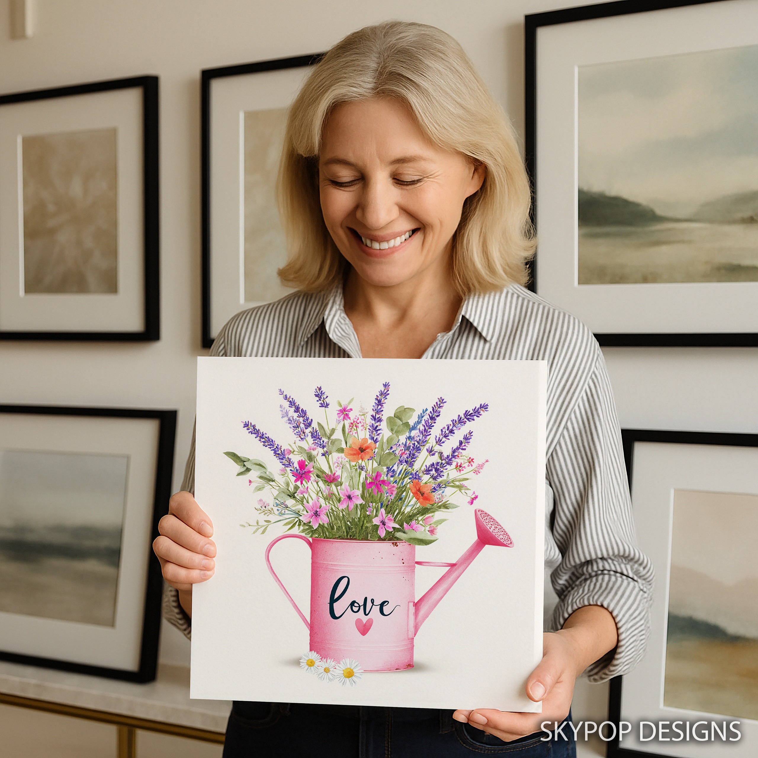 9.jpg Love Blooms Watering Can Art
