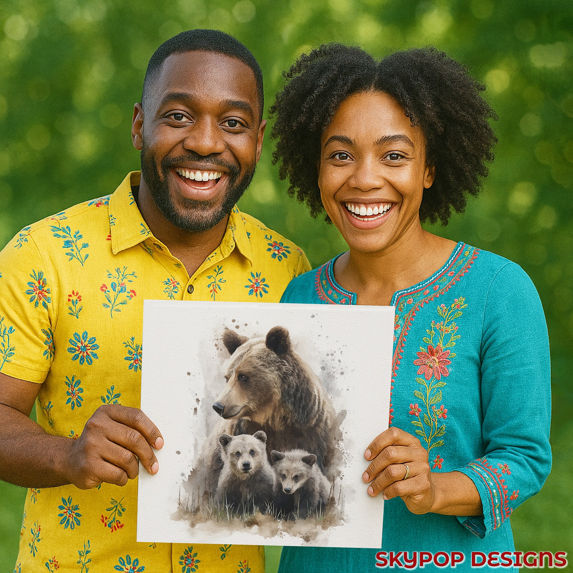 9.jpg Bear Family Art