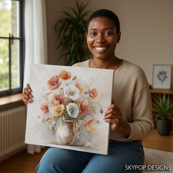 Poppy Bouquet Art