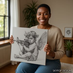 Angelic Warfare Art