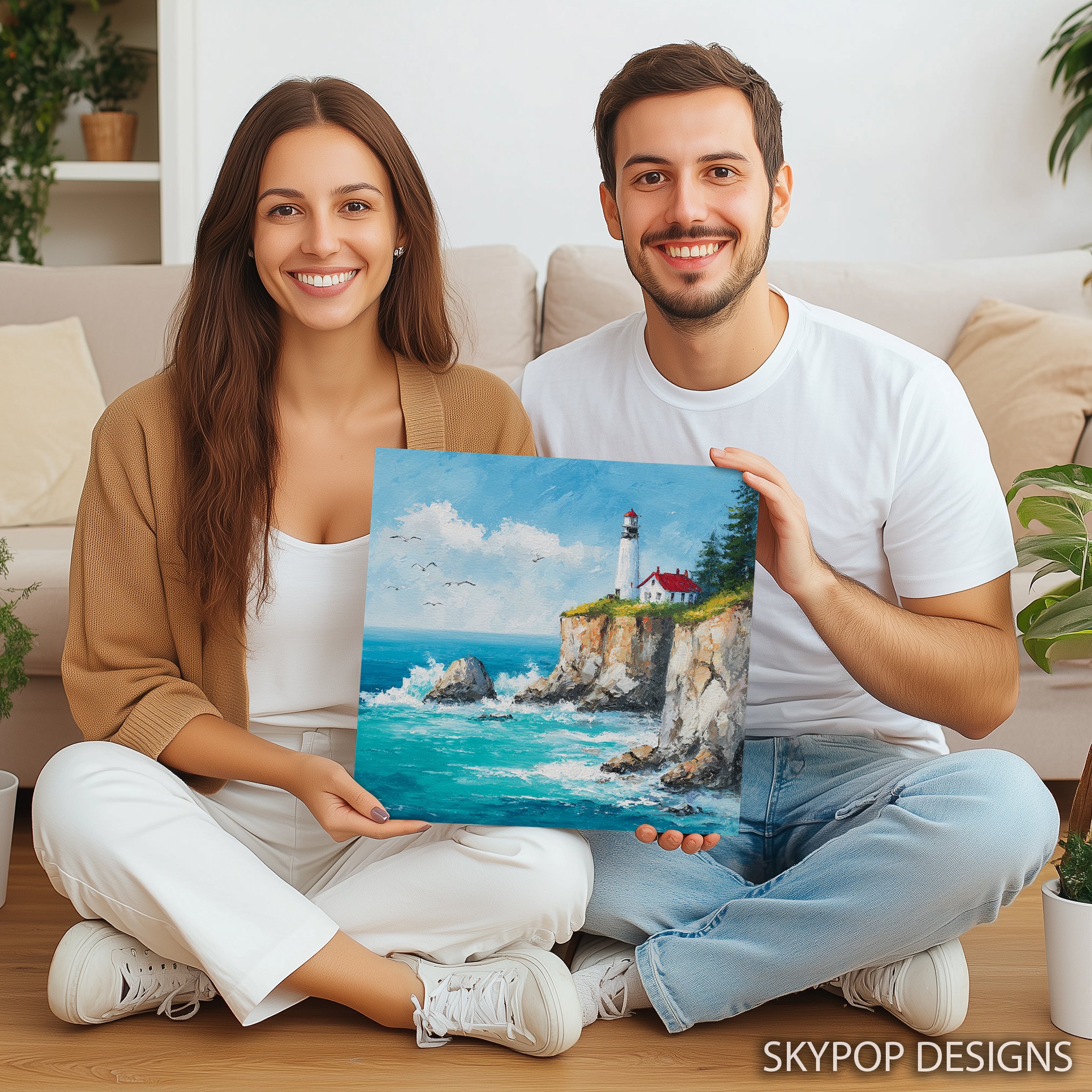 9.jpg Seagull Lighthouse Art