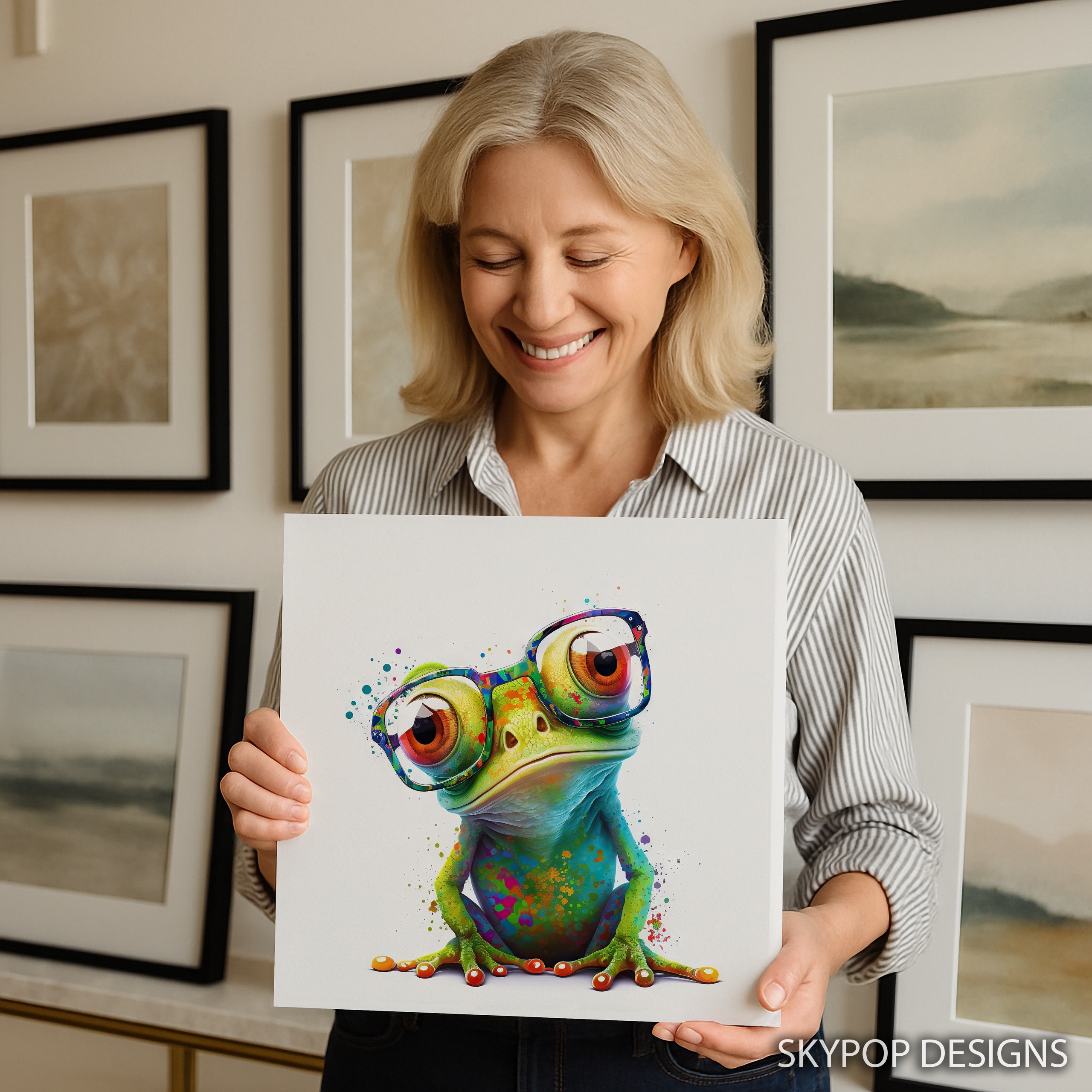 9.jpg Frog Art