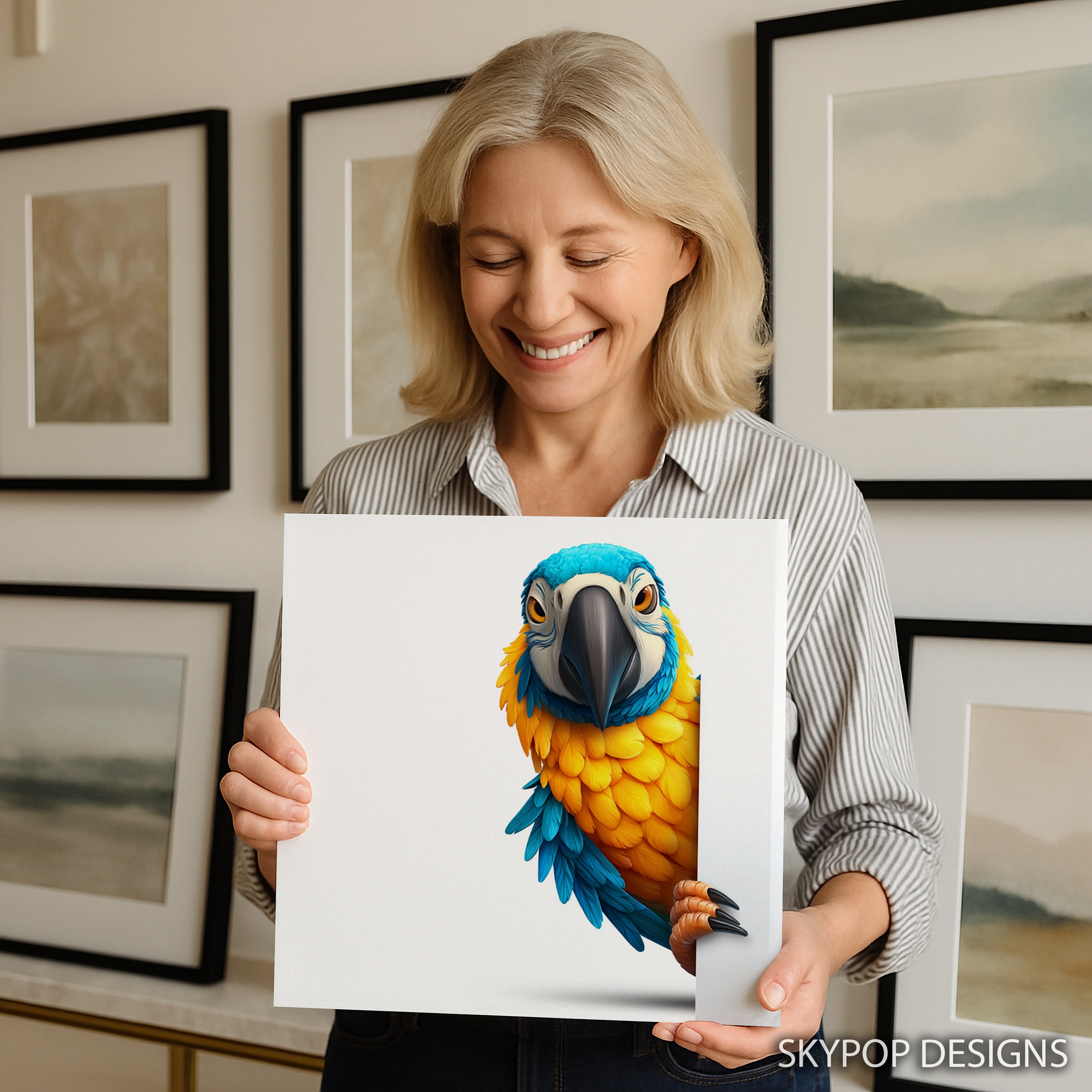 9.jpg Parrot Art