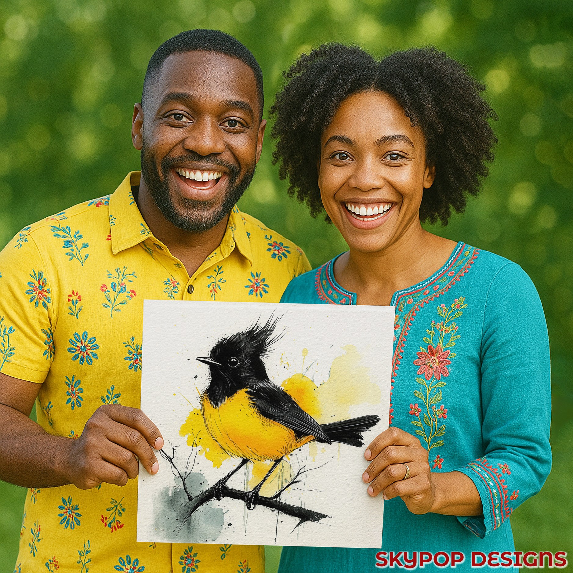 9.jpg Yellow Bird Art