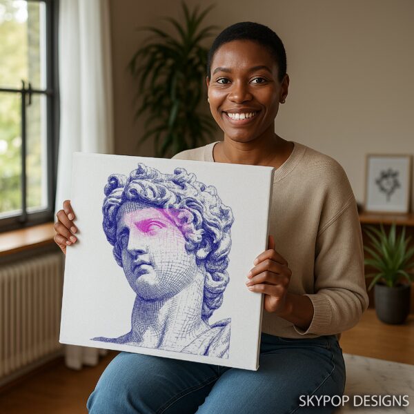 Sculptural Portrait Art