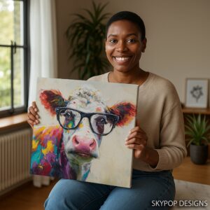 Highland Cow Art