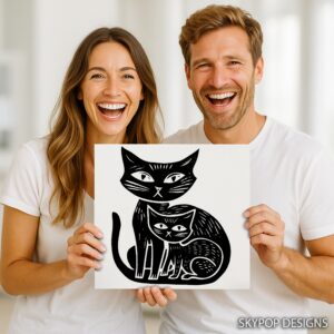 Black Cat Art