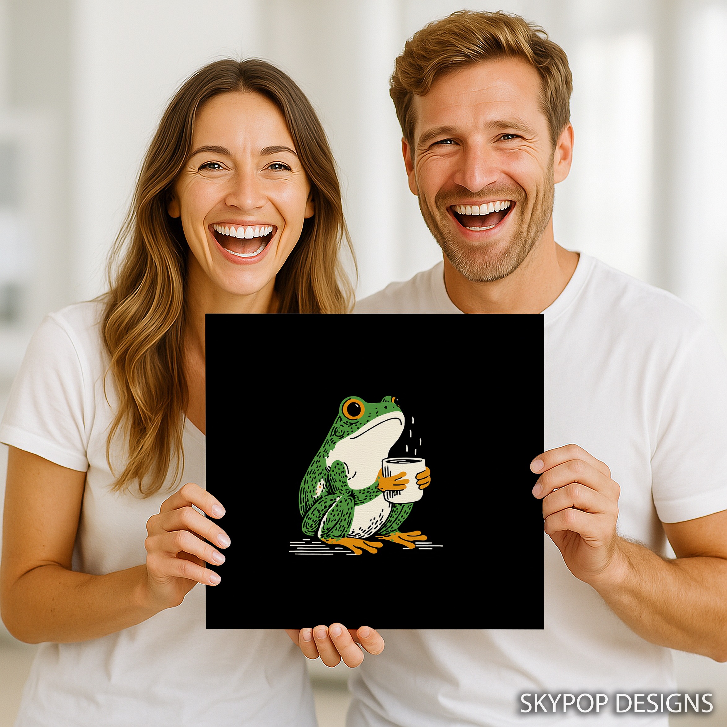 9.jpg Frog Coffee Art