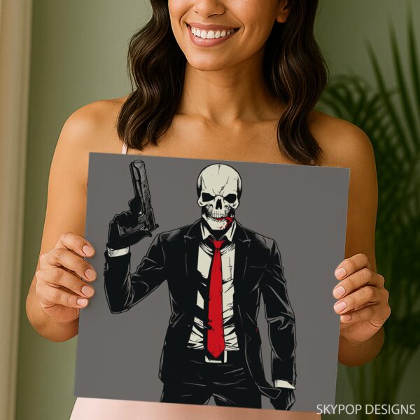 Skull Hitman Art
