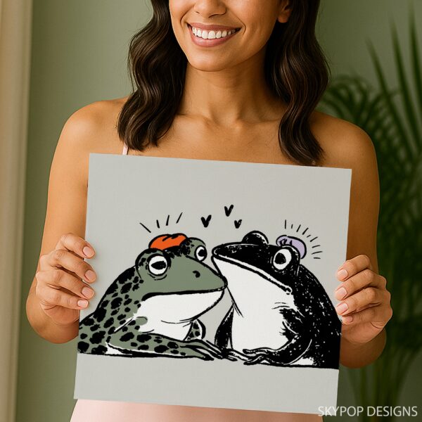Frog Friends Art