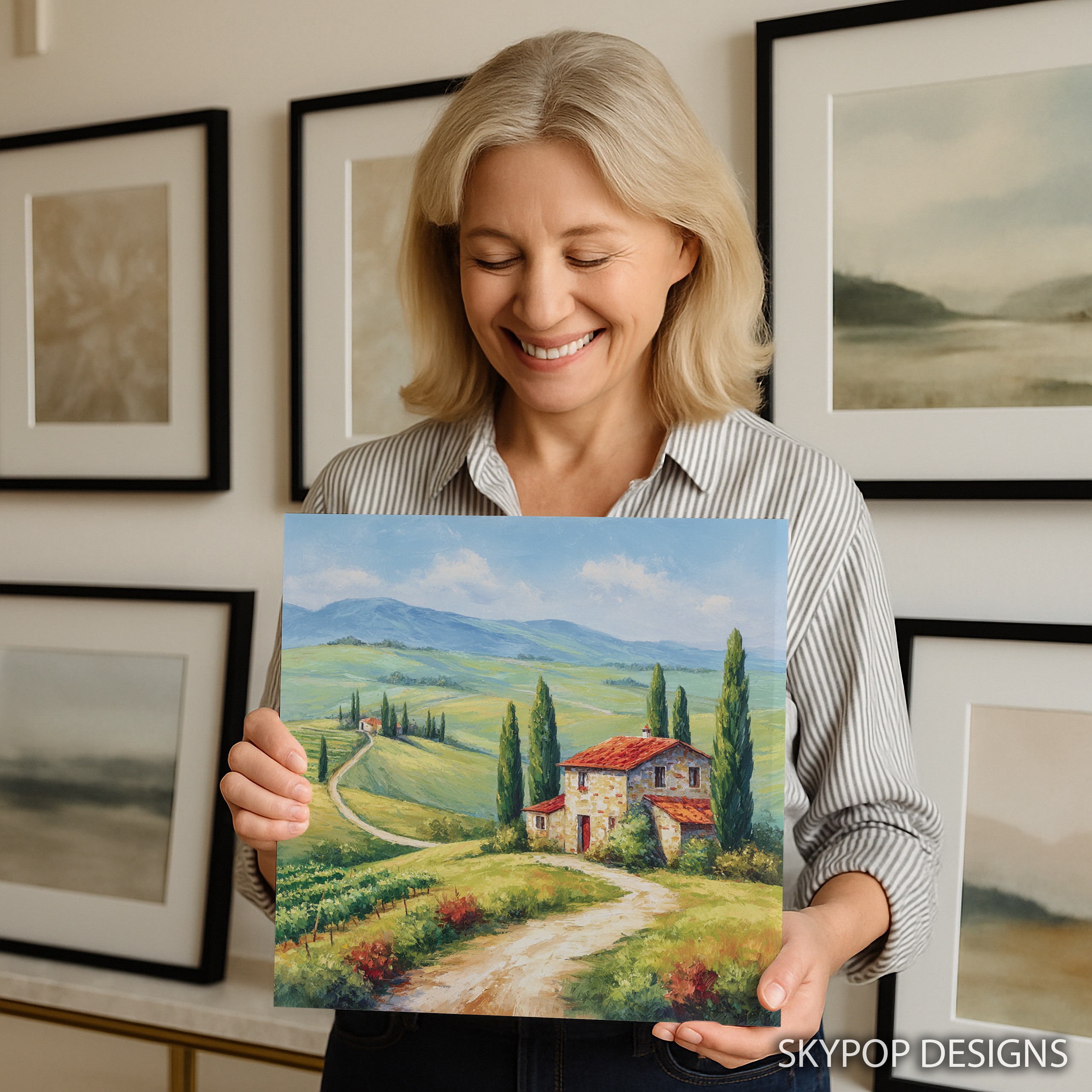 9.jpg Tuscan Countryside Art
