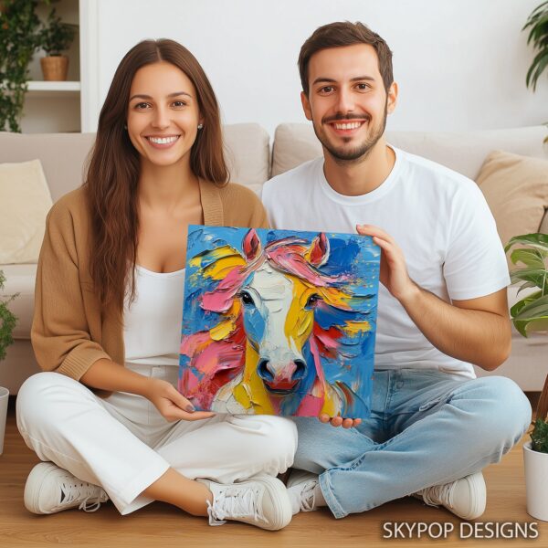 Colorful Horse Art