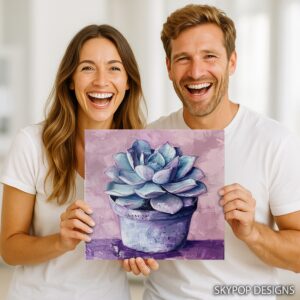 Succulent Bloom Art
