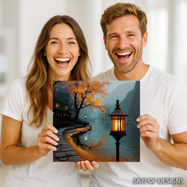 Autumn Lantern Art