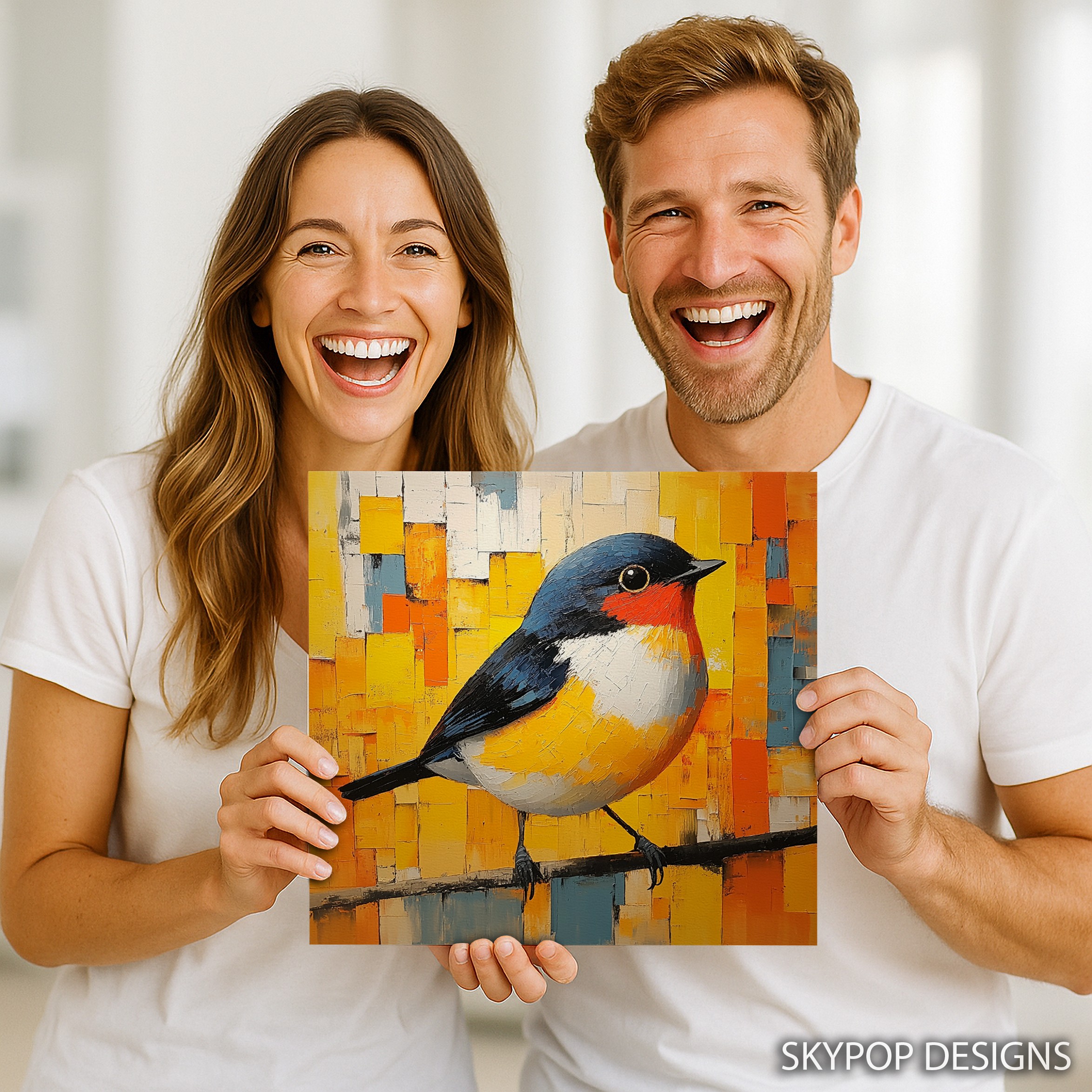 9.jpg Colorful Bird Art