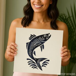Jumping Fish Art